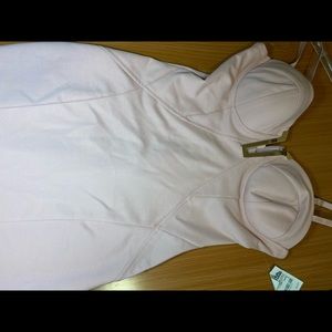 Charlotte Russe Pink bodycon midi dress